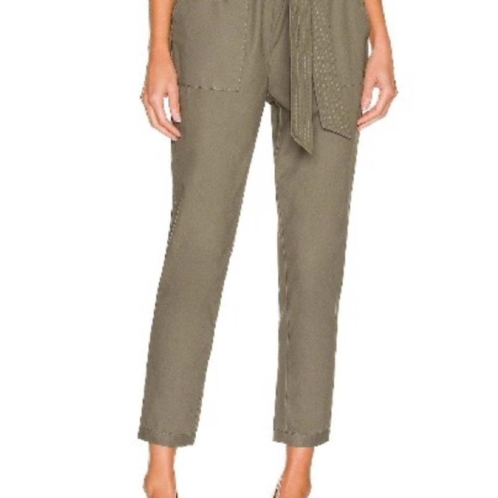 BB Dakota Olive Ankle Pants